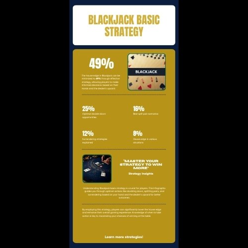 Bảng chiến thuật Double Down, Split và Surrender trong Blackjack