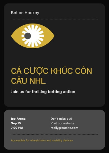 So sánh độ khó và đặc điểm các loại kèo Puck Line, Money Line, Tài Xỉu tổng bàn thắng trong cá cược khúc côn cầu NHL